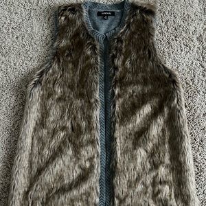 Relativity Faux Fur Vest